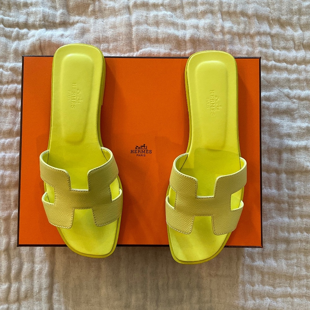 Hermes Oran Sandals